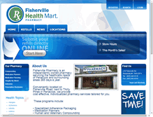 Tablet Screenshot of fishervillerx.com